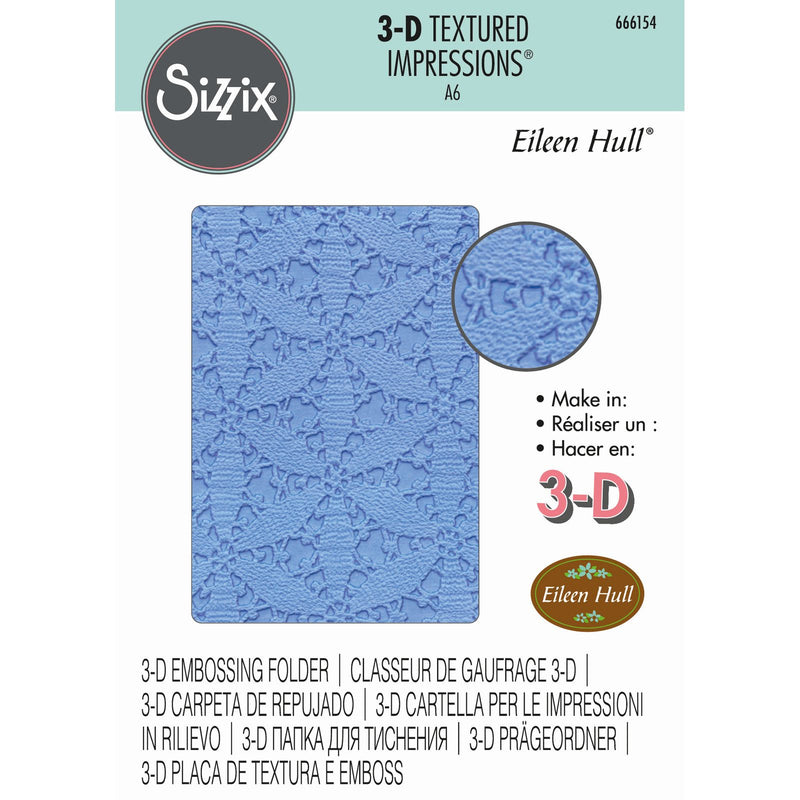 Load image into Gallery viewer, Sizzix • 3-d textured impressions embossing folder tablecloth