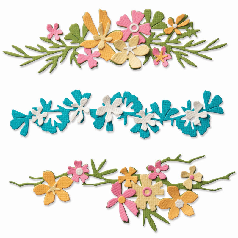 Load image into Gallery viewer, Sizzix • thinlits die set woodland borders 7pcs