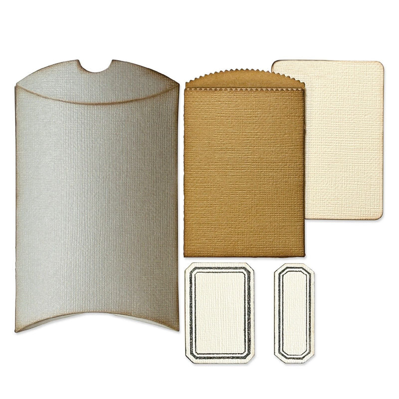 Load image into Gallery viewer, Sizzix • vault pillow box + bag by tim holtz