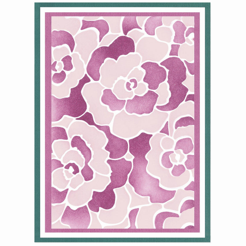 Load image into Gallery viewer, Sizzix • cosmopolitan stencil a6 sunday in the park nr.2 2pcs