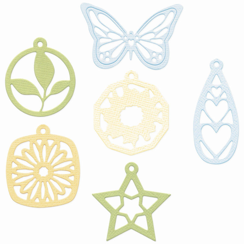 Load image into Gallery viewer, Sizzix • thinlits die set bookmark, pockets toppers 17pcs