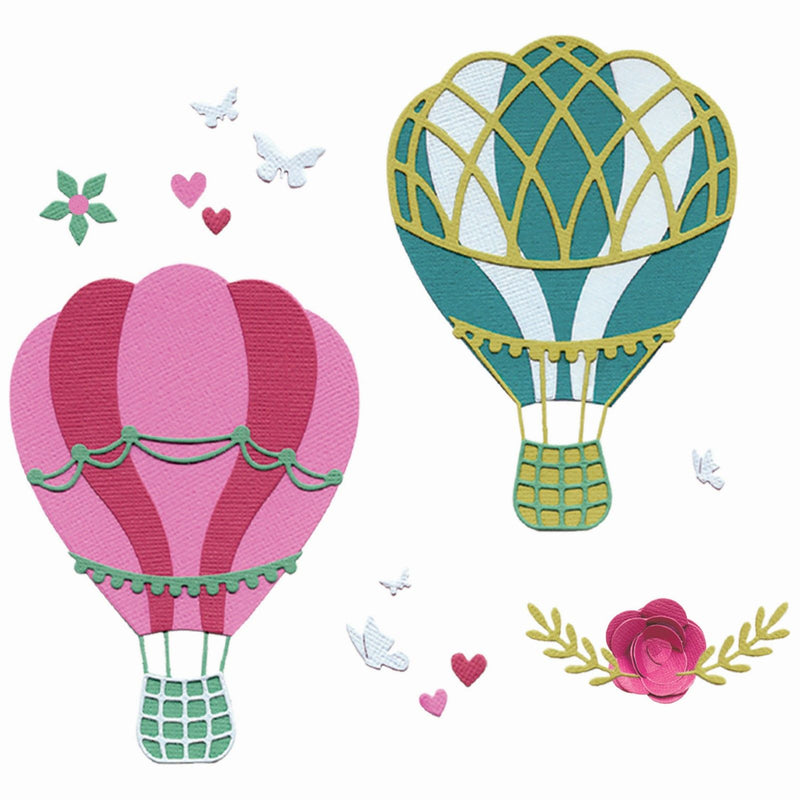 Load image into Gallery viewer, Sizzix • thinlits die set 15pcs floating fancy by catherine pooler