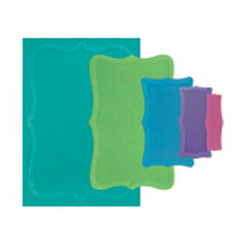 Load image into Gallery viewer, Sizzix • framelits die set 8pcs - framelits reversed doris dotted top note by stacey park