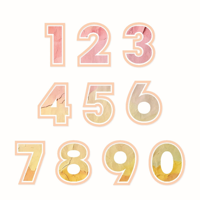 Load image into Gallery viewer, Sizzix • thinlits die set 20pcs this or that 2 inch numbers by 49 and market