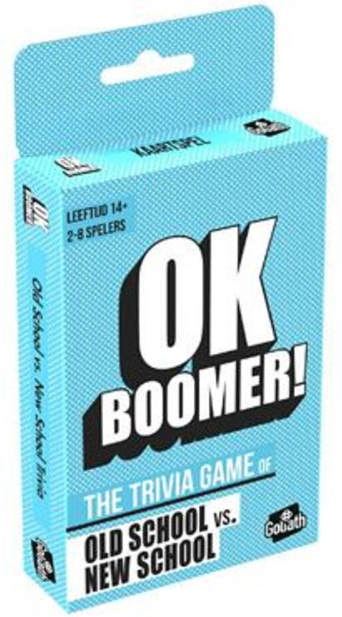 Load image into Gallery viewer, Goliath ok boomer pocket kaart spel 1 stuk