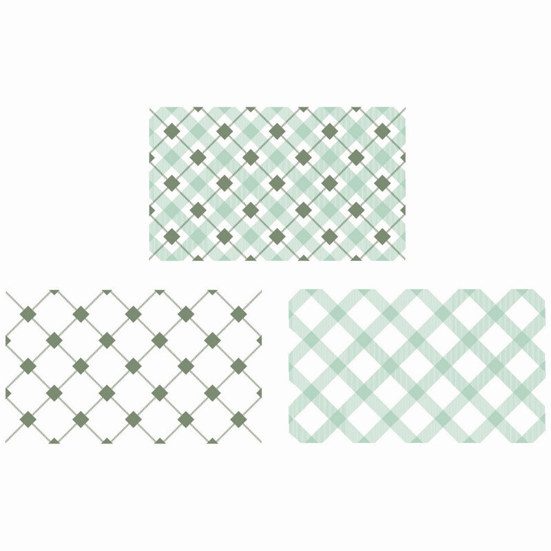 Load image into Gallery viewer, Sizzix • clear stamp set tartan by 49 and market 2pcs