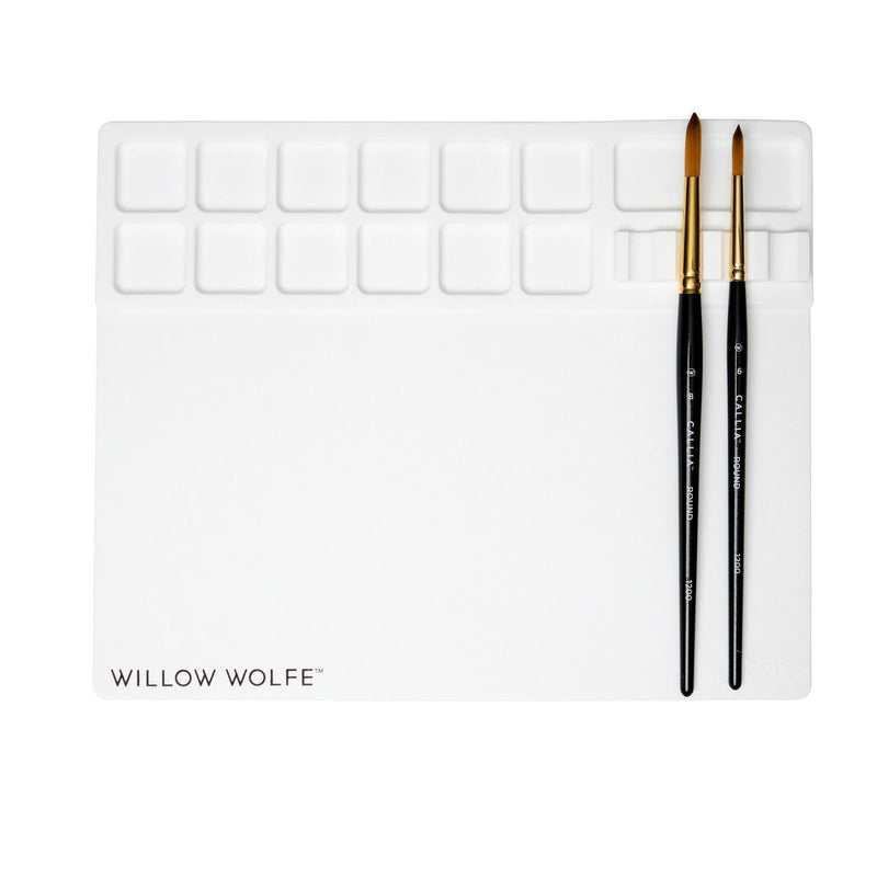 Load image into Gallery viewer, Sizzix • media mat with palette brush hold