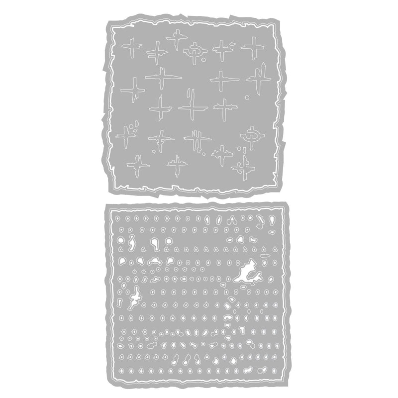 Load image into Gallery viewer, Sizzix • thinlits die set 4pcs paper cutz #2 by seth apter