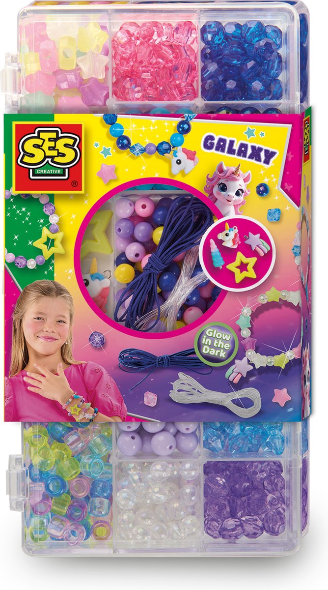 Load image into Gallery viewer, Ses creative ses galaxy sieraden kralenset