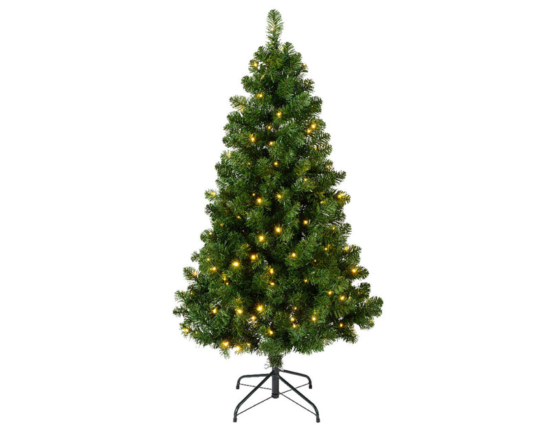 Load image into Gallery viewer, Everlands kunstkerstboom imperial pine 180cm hoog verlicht met 260 geintegreerde warmwitte led lampjes