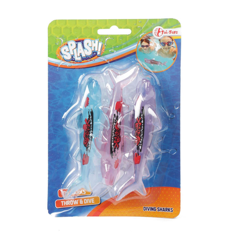Load image into Gallery viewer, Toi-toys toi toys splash duikvissen haai set a 3
