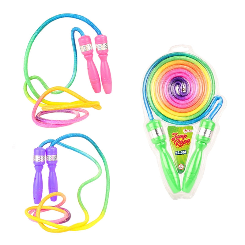 Load image into Gallery viewer, Toi-toys toi toys springtouw regenboog kleuren