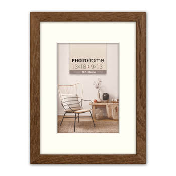 Load image into Gallery viewer, Zep fotolijst v4523d malmo brown 15x20 20x30 cm