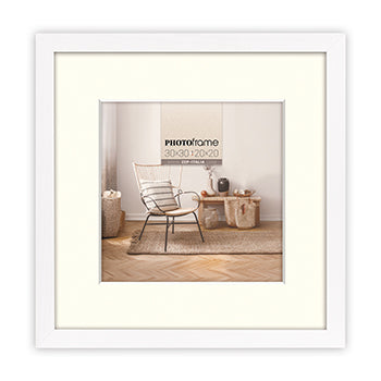 Load image into Gallery viewer, Zep fotolijst v4530w malmo white 20x20 30x30 cm