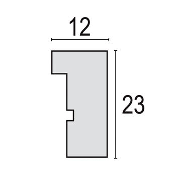 Load image into Gallery viewer, Zep fotolijst v4530w malmo white 20x20 30x30 cm