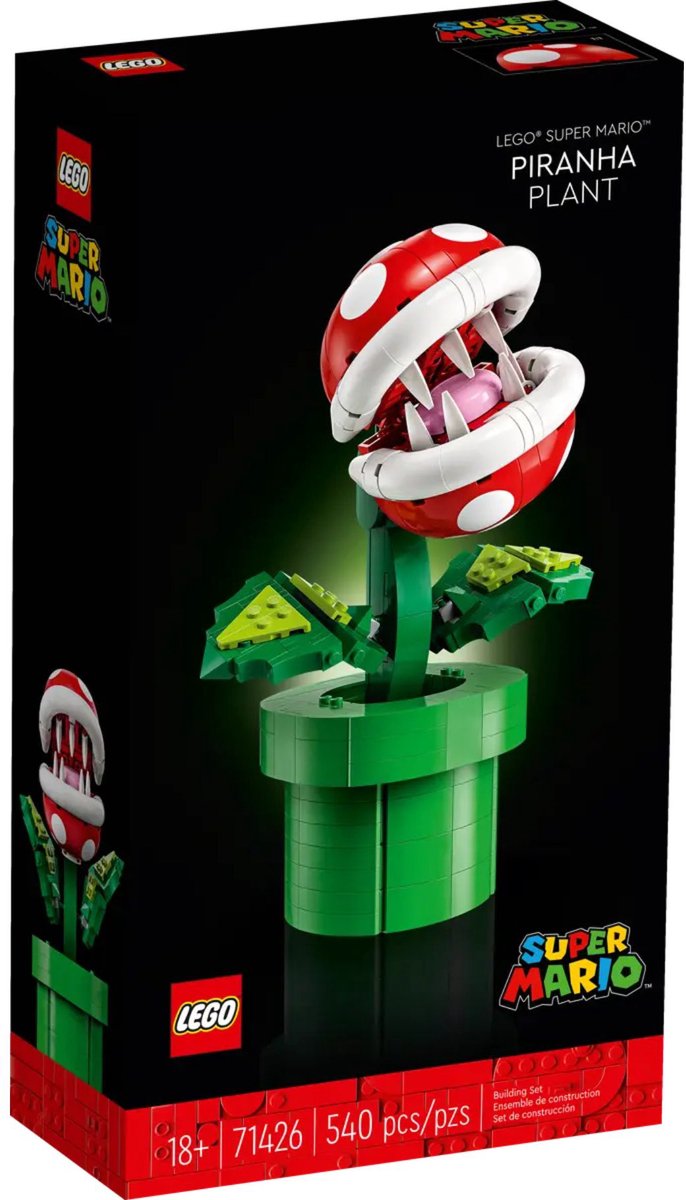 Afbeelding laden in galerijviewer, Lego super mario piranha plant - 71426