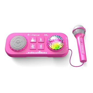 Load image into Gallery viewer, Idance party mix set roze met licht, geluid en mic