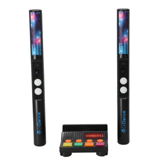 Load image into Gallery viewer, Idance drums freedom electrisch zwart inclusief licht en mengpaneel