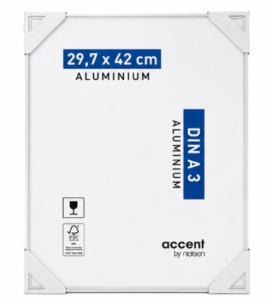 Load image into Gallery viewer, Nielsen design nielsen fotolijst 59719 accent glanzend wit 29,7x42 cm