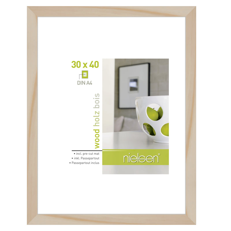 Load image into Gallery viewer, Nielsen design nielsen fotolijst 8988018 apollon naturel 30x40 21x29,7 cm