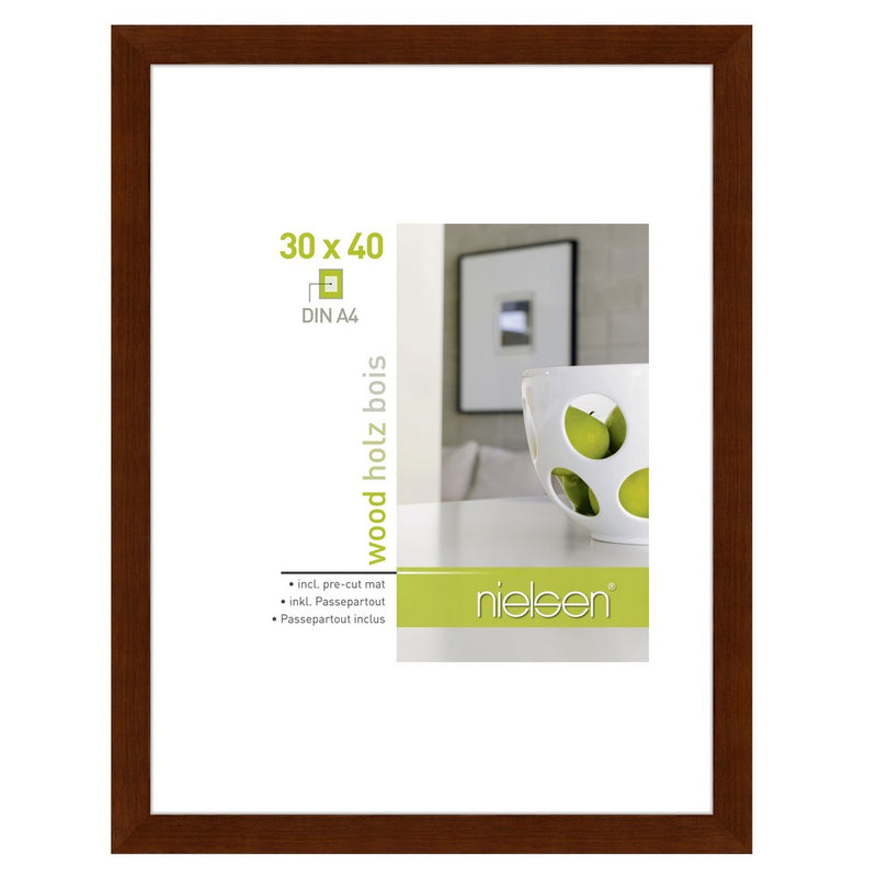 Load image into Gallery viewer, Nielsen design nielsen fotolijst 8988019 apollon wenge 30x40 21x29,7 cm