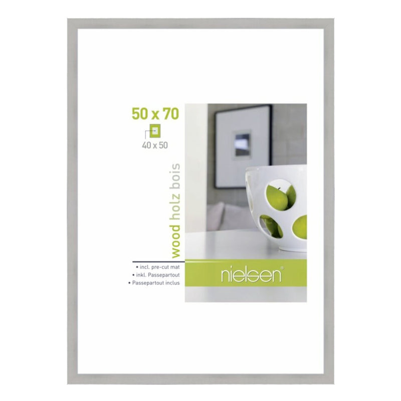 Load image into Gallery viewer, Nielsen design nielsen fotolijst 8988035 apollon zilver 50x70 cm