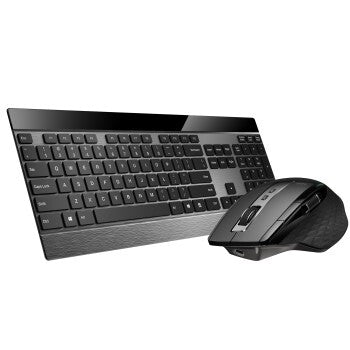 Load image into Gallery viewer, Rapoo 9900m wireless ultra-slim multi-mode-deskset ui black