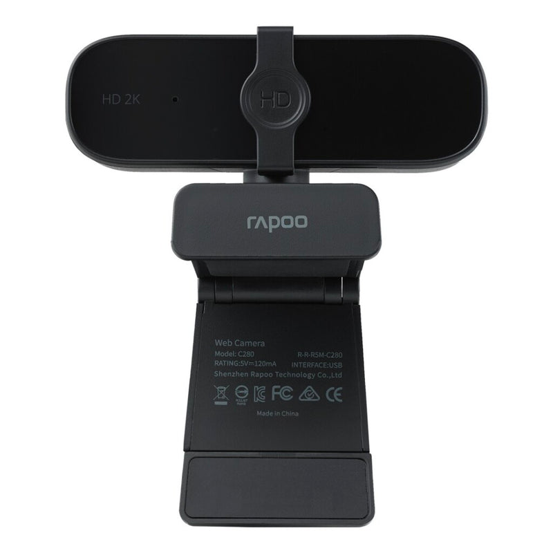 Load image into Gallery viewer, Rapoo xw2k full hd 2k webcam zwart