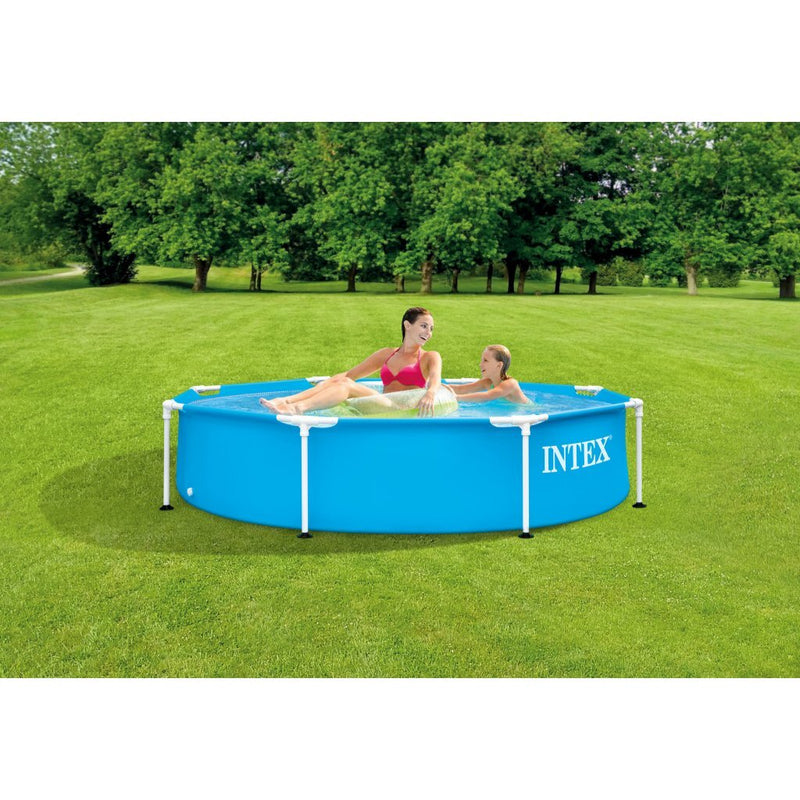Load image into Gallery viewer, Intex 28205np metal frame zwembad 244x51 cm blauw