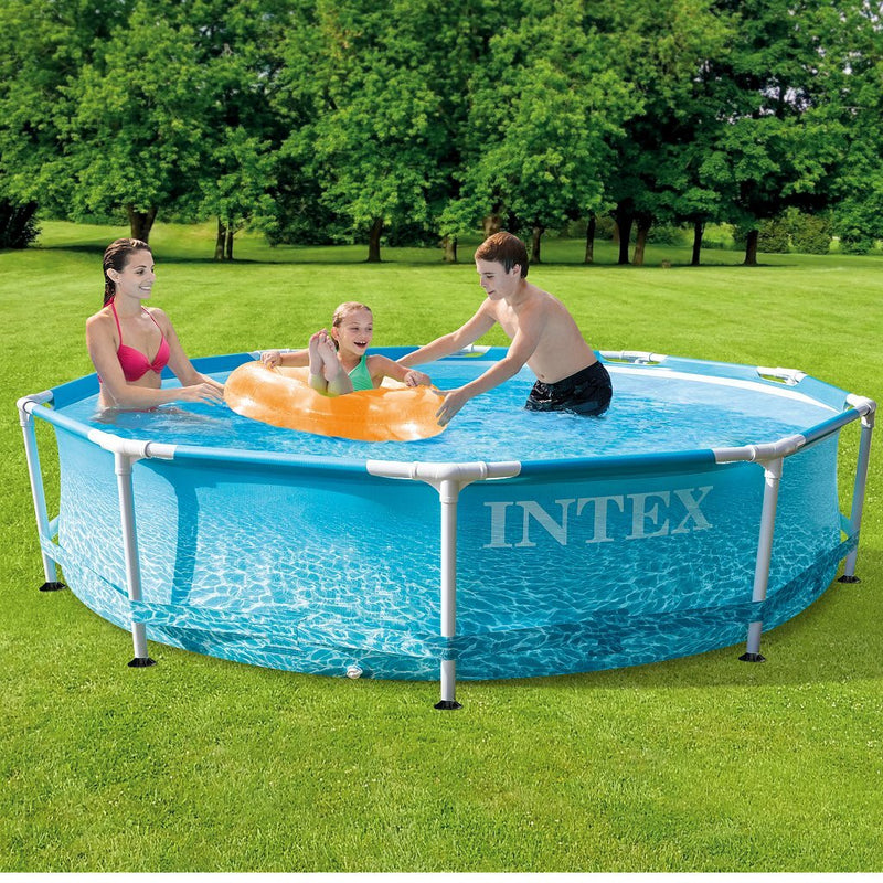 Load image into Gallery viewer, Intex 28206np beachside metal frame zwembad 305x76 cm zonder filterpomp