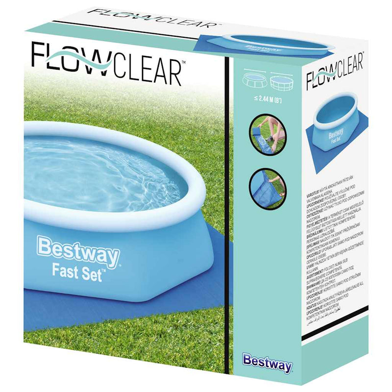 Load image into Gallery viewer, Bestway zwembadgrondzeil flowclear 274x274 cm