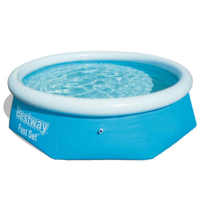 Load image into Gallery viewer, Bestway zwembad opblaasbaar fast set rond 244x66 cm 57265