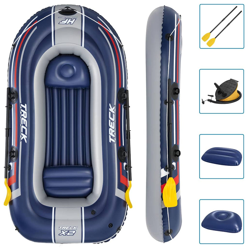 Load image into Gallery viewer, Bestway hydro-force opblaasbootset treck x2 255x127 cm