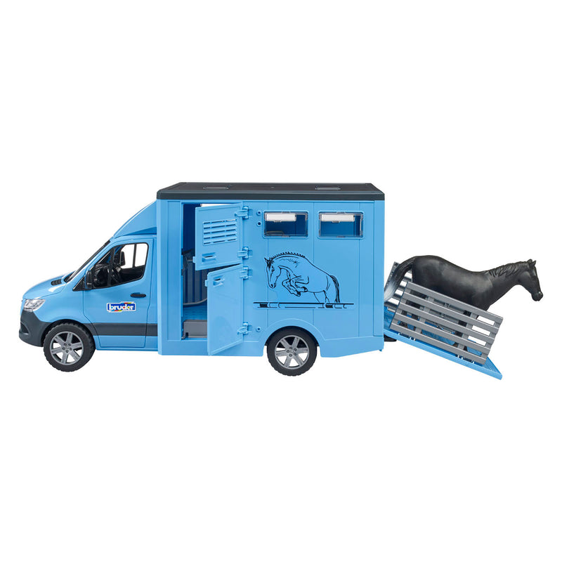 Load image into Gallery viewer, Bruder mercedes benz sprinter paardentransport m 1 paard - 1:16