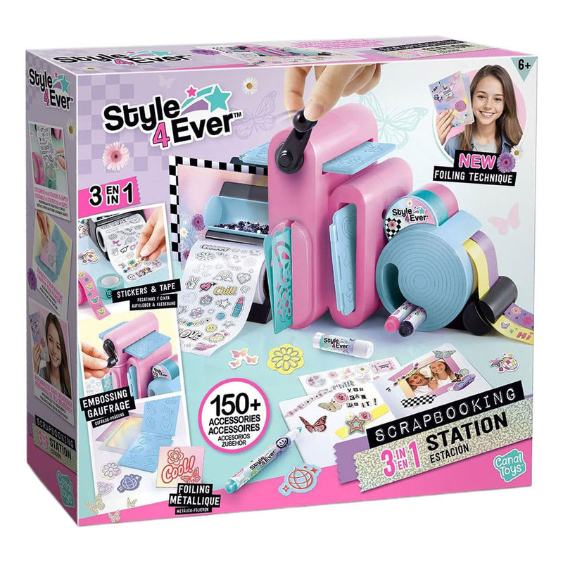 Load image into Gallery viewer, Style 4 ever scrapbooking 3-in-1 knutselset
