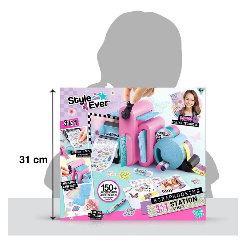Load image into Gallery viewer, Style 4 ever scrapbooking 3-in-1 knutselset