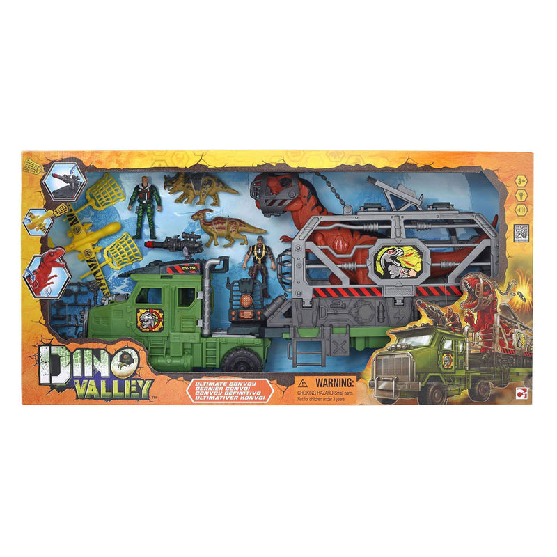 Load image into Gallery viewer, Dino valley dinotransport vrachtwagen