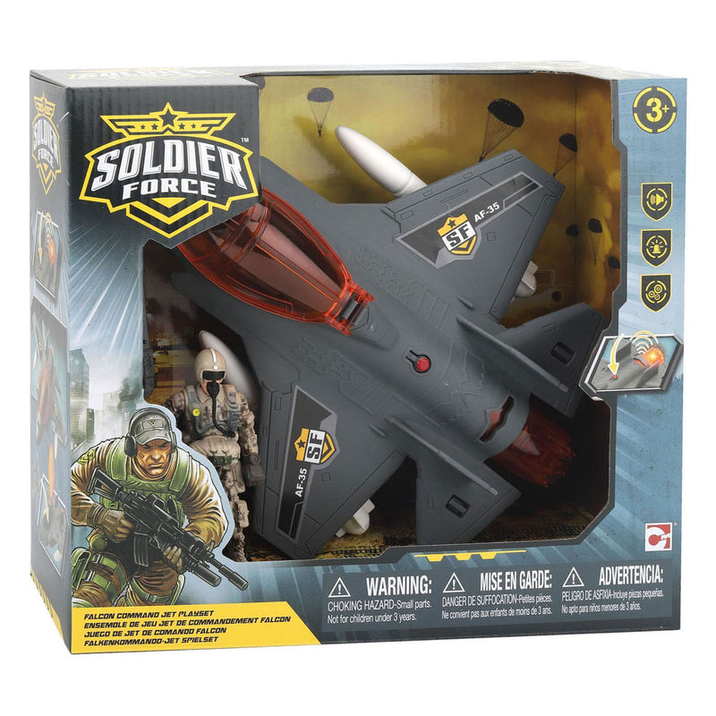 Load image into Gallery viewer, Rc soldier foe air falcon patrol gevechtsvliegtuig