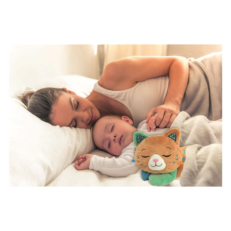 Load image into Gallery viewer, Clementoni baby spinnende knuffelkat