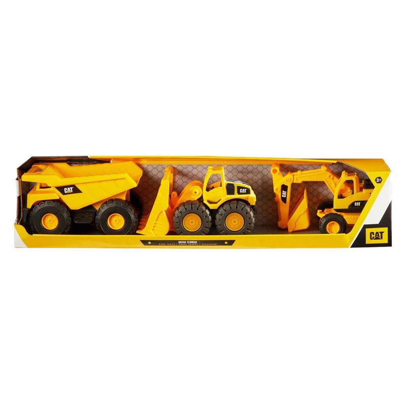Afbeelding laden in galerijviewer, Cat mini crew bouwvoertuigen 18cm - 3dlg.