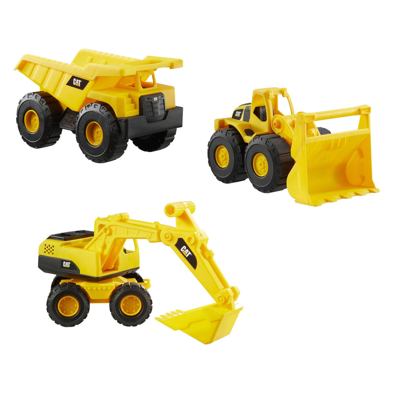 Afbeelding laden in galerijviewer, Cat mini crew bouwvoertuigen 18cm - 3dlg.