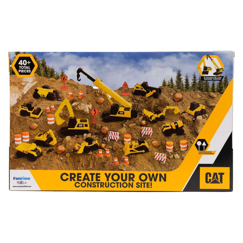 Load image into Gallery viewer, Cat little machines mega set bouwvoertuigen - 40dlg.