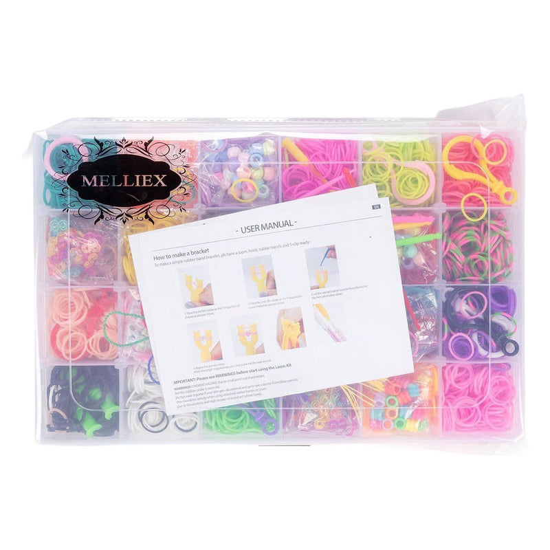 Load image into Gallery viewer, Loom bands set met instructies - 5000dlg.