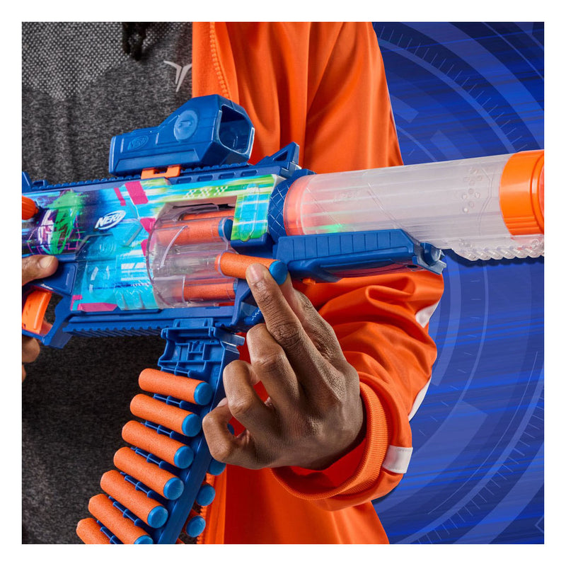 Load image into Gallery viewer, Nerf loadout cyberlight ghost blaster voor foamdarts en 24 n1-darts