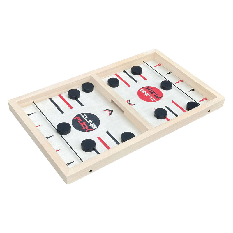 Load image into Gallery viewer, Houten sling puck speed shuffle tafelspel