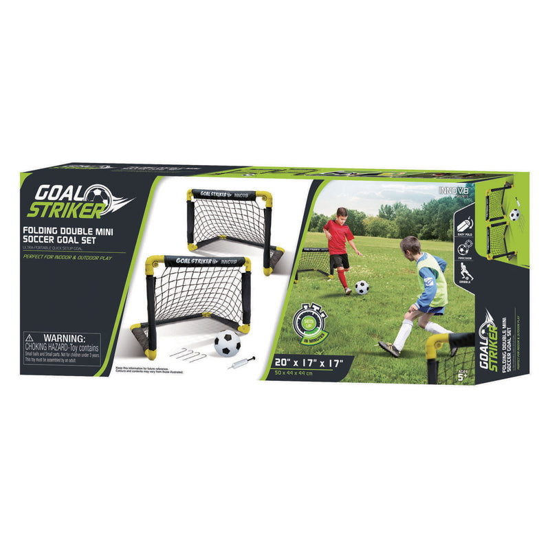 Load image into Gallery viewer, Opvouwbare mini voetbaldoelen set 2 x 50 x 44 x 44 cm