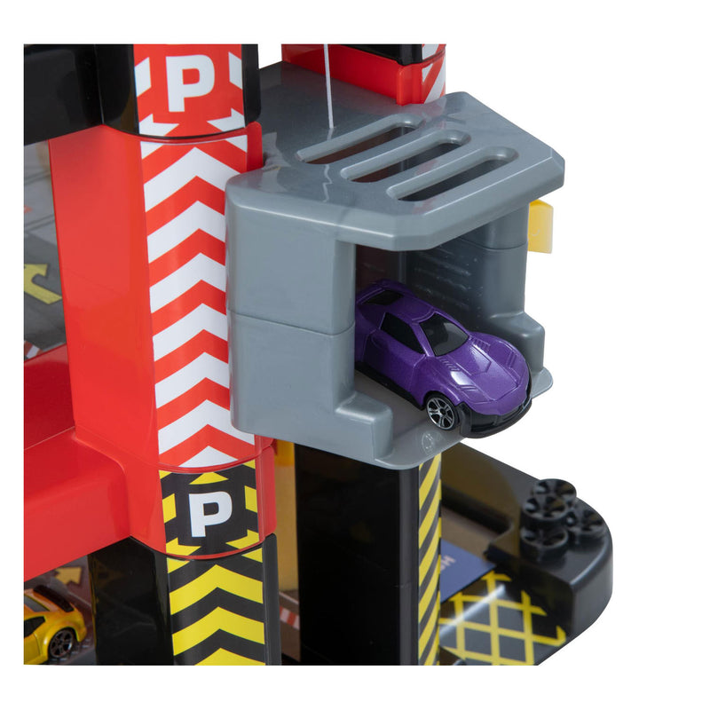 Load image into Gallery viewer, Teamsterz parkeergarage 4 etages - incl. 5 auto's
