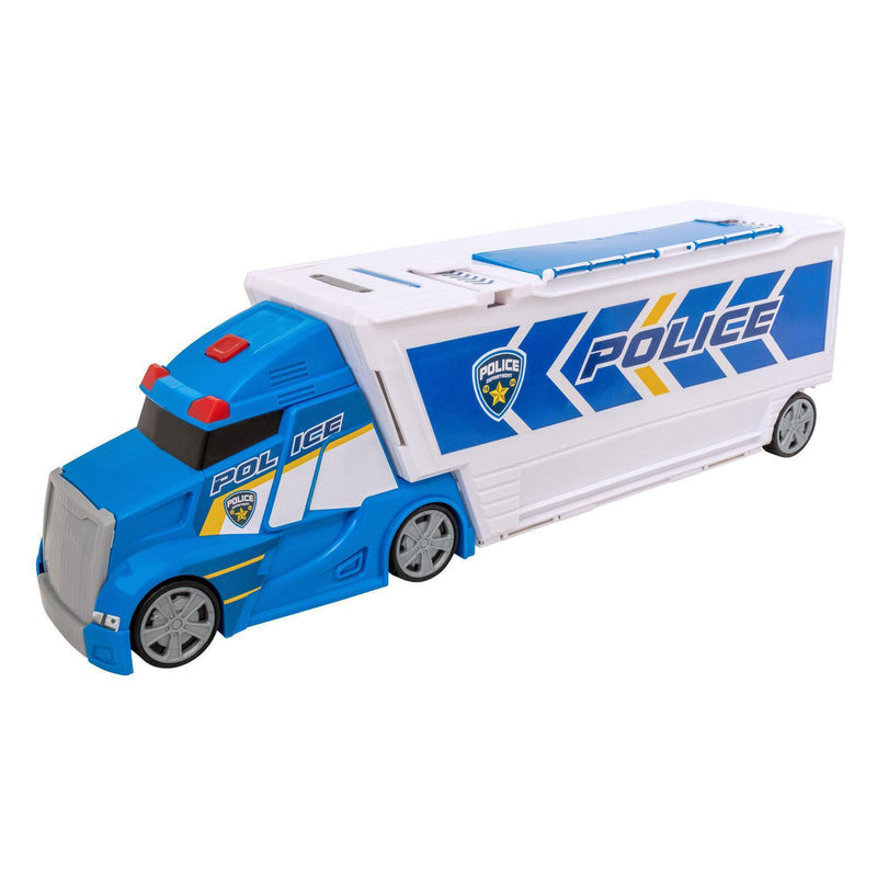 Load image into Gallery viewer, Teamsterz politie commandotruck met licht en geluid