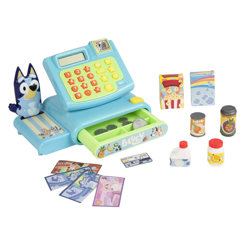 Load image into Gallery viewer, Bluey kassa met accessoires