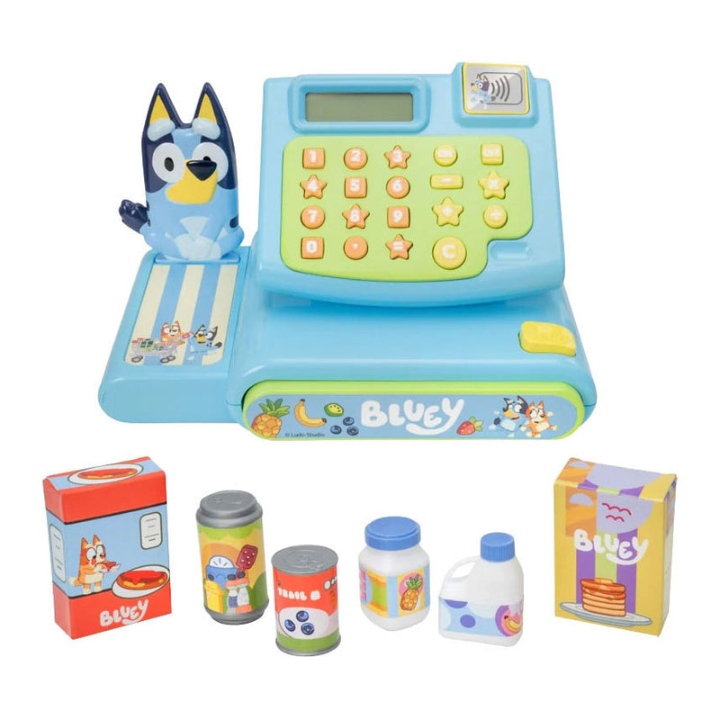 Load image into Gallery viewer, Bluey kassa met accessoires